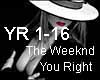 The Weeknd-You right