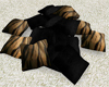 black tiger pillows