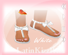 LK Minnie White Sandal
