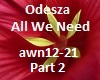 Music Odesza All WeNeed2