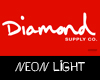 DIAMOND SUPPLY NEON SIGN