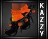 }KS{ Pumpkin Witch Shoes