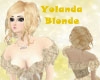 Yolanda Blond Short Curl