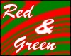 Red & Green Backdrop