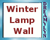 !D 3D Winter Lamp Wall