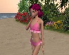 Kids swimsuit pink