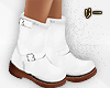 ! White Spring Booties