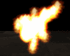 Animated realstic flame