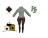 SWEATER PANTS FIT GRNBRN