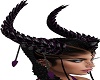 Black/Purple Horns