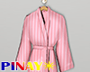 Hanging Pink Stripe Robe