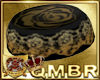 QMBR Hat Pillbox Blk-Gld