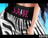 Babe Zebra Flares