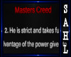LS~MASTER CREED 2QUOTE
