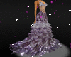 !S!Amethyst Beaded Gown