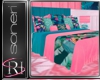 Pink Tropic Bed N/P