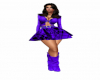 Purple Autumn Boots