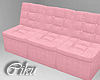Pink Padded Sofa