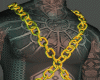 |Anu|Gold Chest Chains*