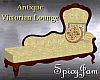 Antq Victorian Lounge Cr