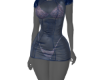 Blue Sheer S/Dress