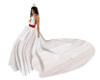 (A) Halter Wedding Dress