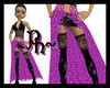 Add Skirt Purple Sparkle