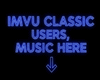 Music Here Sign