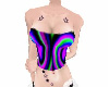 rainbow corset