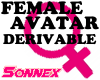 female avatar derivable