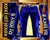 [L] DJ JOEY B Pants Blue