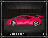 *T Pink Butterfly car