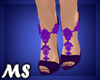 MS Diamond Heels Purple
