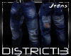 !D} Dark Blue Pants