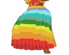 [bdtt] Color Pixel Skirt