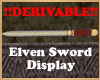 elfen sword display