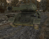 Russian T-34/86 tank