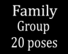 Family Group 20 Poses