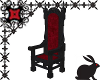 !G Relax Throne Dark Red