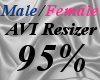 Male/Fem AVI Scaler 95%