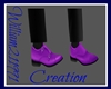 Purple New Years Shoes