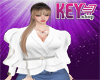 K- Wavy Top White