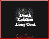 Death Leather Long Coat