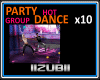 Party Dance Group 10x