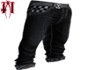 [M]Black Hiphop Jeans