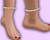 (MD) Pearl  Anklets