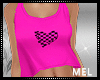 M-Heart Top pink
