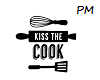 wall quote kiss the cook