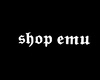 ✧ shop emu sign