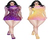 MY 2Colors Disco Dress